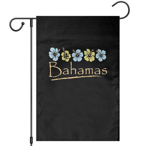 Bahamas Garden Flag Hibiscus Flower Summer Beachy Vacation TS10 Black Print Your Wear