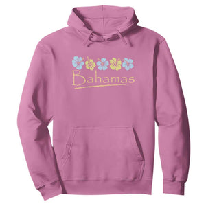 Bahamas Hoodie Hibiscus Flower Summer Beachy Vacation TS10 Azalea Print Your Wear