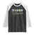 Bahamas Raglan Shirt Hibiscus Flower Summer Beachy Vacation TS10 Black White Print Your Wear