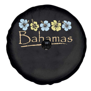 Bahamas Spare Tire Cover Hibiscus Flower Summer Beachy Vacation TS10 Print Your Wear