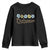 Bahamas Youth Sweatshirt Hibiscus Flower Summer Beachy Vacation TS10 Black Print Your Wear