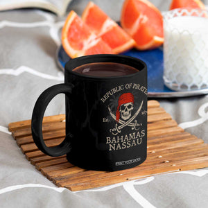 Republic Of Pirates Nassau Bahamas Coffee Mug Vintage Caribbean Summer Vacation TS10 Print Your Wear