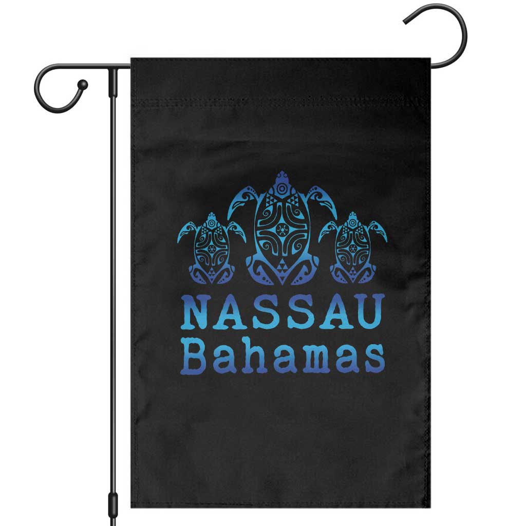 Nassau Souvenir Garden Flag Sea Turtle Bahamas Beach Vacation TS10 Black Print Your Wear