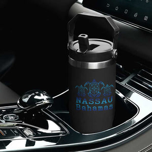 Nassau Souvenir Flip Straw Tumbler Sea Turtle Bahamas Beach Vacation TS10 Print Your Wear