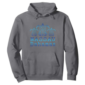 Nassau Souvenir Hoodie Sea Turtle Bahamas Beach Vacation TS10 Charcoal Print Your Wear
