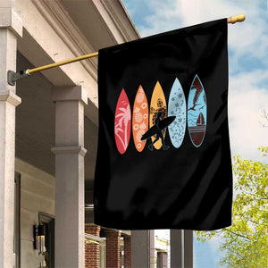 Surfboarder Garden Flag Hawaii Wave Surfing Surfboard Lover Beach Surfer TS10 Print Your Wear