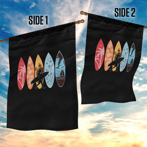 Surfboarder Garden Flag Hawaii Wave Surfing Surfboard Lover Beach Surfer TS10 Print Your Wear