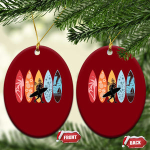 Surfboarder Ceramic Ornament Hawaii Wave Surfing Surfboard Lover Beach Surfer TS10 Print Your Wear
