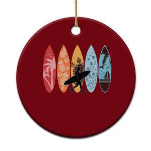 Surfboarder Ceramic Ornament Hawaii Wave Surfing Surfboard Lover Beach Surfer TS10 1pc Red Print Your Wear