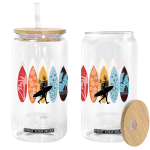 Surfboarder Glass Can Hawaii Wave Surfing Surfboard Lover Beach Surfer TS10 Print Your Wear
