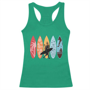 Surfboarder Racerback Tank Top Hawaii Wave Surfing Surfboard Lover Beach Surfer TS10 Irish Green Print Your Wear