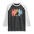 Surfboarder Raglan Shirt Hawaii Wave Surfing Surfboard Lover Beach Surfer TS10 Black White Print Your Wear
