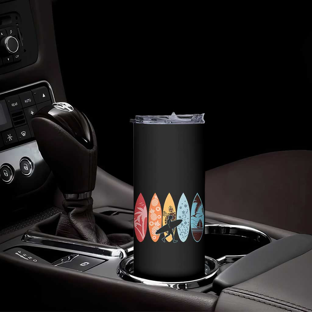 Surfboarder Skinny Tumbler Hawaii Wave Surfing Surfboard Lover Beach Surfer TS10 Print Your Wear