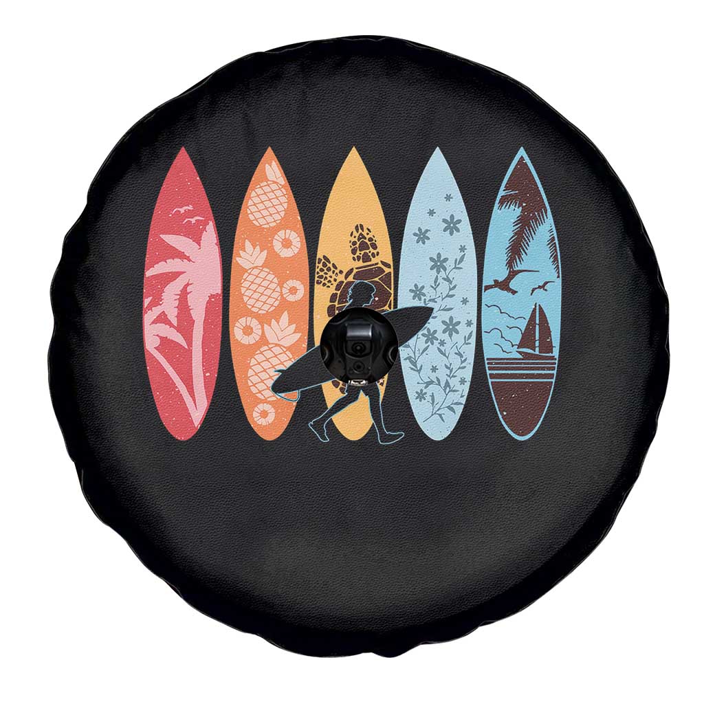 Surfboarder Spare Tire Cover Hawaii Wave Surfing Surfboard Lover Beach Surfer TS10 Print Your Wear