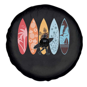 Surfboarder Spare Tire Cover Hawaii Wave Surfing Surfboard Lover Beach Surfer TS10 Print Your Wear