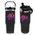 Nassau Souvenir Flip Straw Tumbler Caribbean Bahamas Beach Vacation TS10 One Size: 30 oz Black Print Your Wear