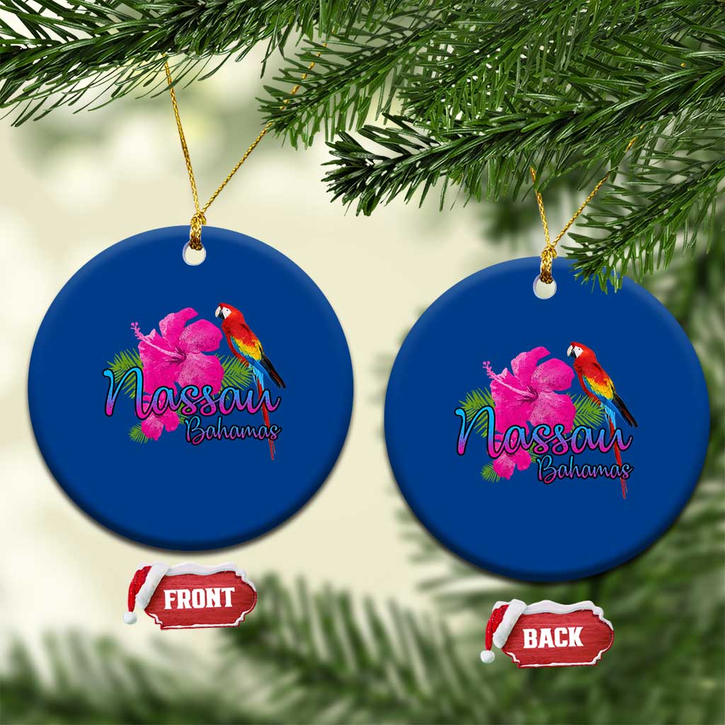 Nassau Souvenir Ceramic Ornament Caribbean Bahamas Beach Vacation TS10 1pc Blue Print Your Wear