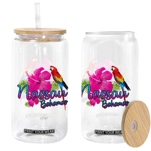 Nassau Souvenir Glass Can Caribbean Bahamas Beach Vacation TS10 Print Your Wear