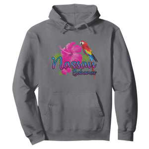 Nassau Souvenir Hoodie Caribbean Bahamas Beach Vacation TS10 Charcoal Print Your Wear