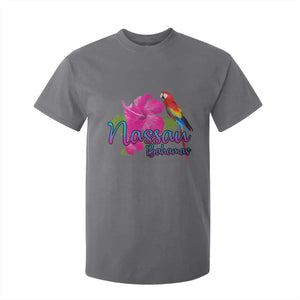 Nassau Souvenir T Shirt For Kid Caribbean Bahamas Beach Vacation TS10 Charcoal Print Your Wear