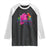 Nassau Souvenir Raglan Shirt Caribbean Bahamas Beach Vacation TS10 Black White Print Your Wear