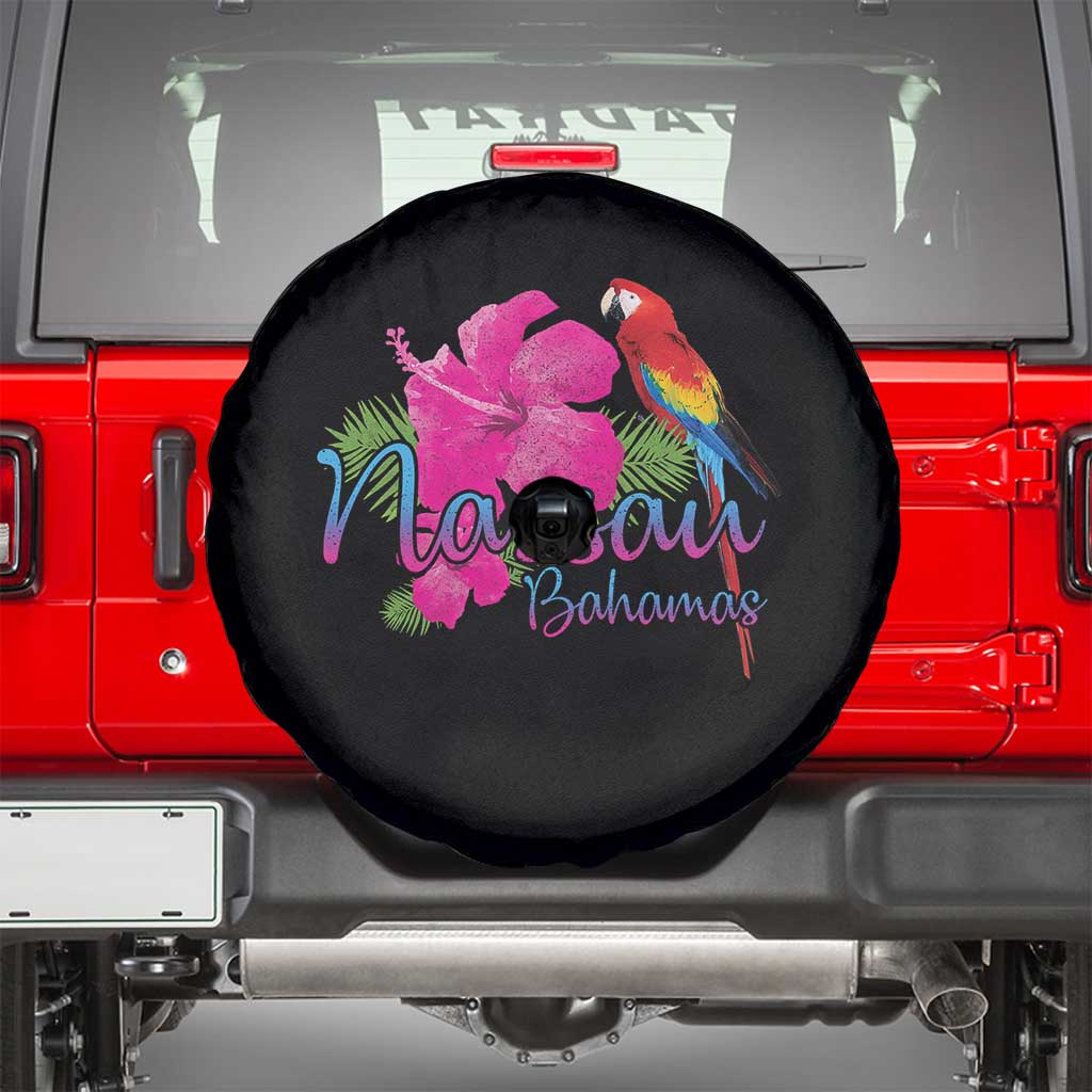 Nassau Souvenir Spare Tire Cover Caribbean Bahamas Beach Vacation TS10 Black Print Your Wear
