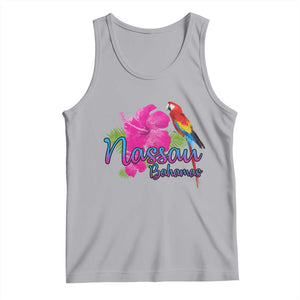 Nassau Souvenir Tank Top Caribbean Bahamas Beach Vacation TS10 Athletic Heather Print Your Wear