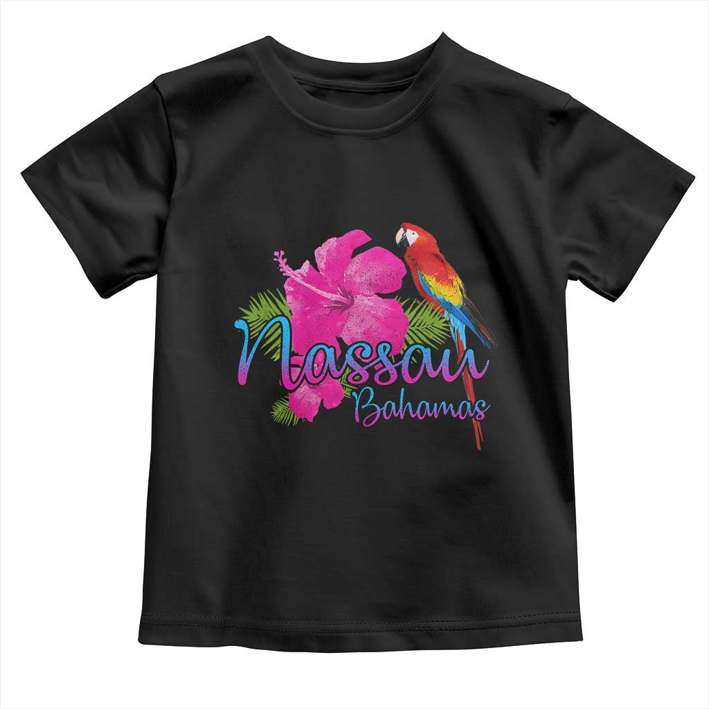 Nassau Souvenir Toddler T Shirt Caribbean Bahamas Beach Vacation TS10 Black Print Your Wear