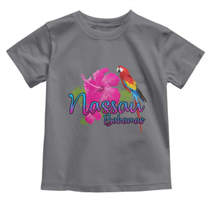 Nassau Souvenir Toddler T Shirt Caribbean Bahamas Beach Vacation TS10 Charcoal Print Your Wear