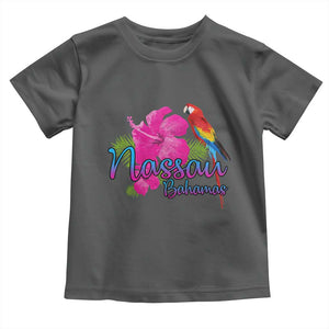 Nassau Souvenir Toddler T Shirt Caribbean Bahamas Beach Vacation TS10 Dark Heather Print Your Wear