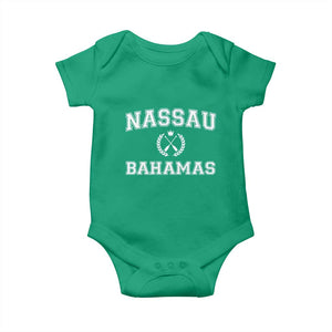 Nassau Souvenir Baby Onesie Bahamas Rowing Beach Summer Vacation TS10 Irish Green Print Your Wear