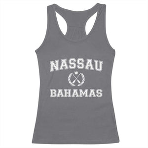 Nassau Souvenir Racerback Tank Top Bahamas Rowing Beach Summer Vacation TS10 Charcoal Print Your Wear