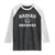 Nassau Souvenir Raglan Shirt Bahamas Rowing Beach Summer Vacation TS10 Black White Print Your Wear