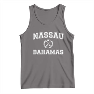 Nassau Souvenir Tank Top Bahamas Rowing Beach Summer Vacation TS10 Deep Heather Print Your Wear