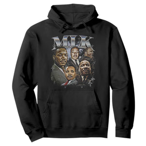 Martin Luther King Hoodie Black History Month Pride MLK Bootleg Rap Tee TS10 Black Print Your Wear