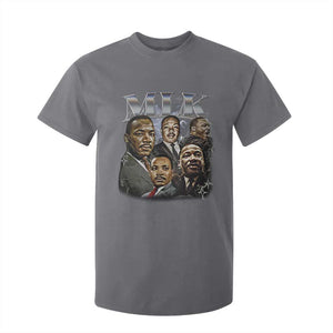 Martin Luther King T Shirt For Kid Black History Month Pride MLK Bootleg Rap Tee TS10 Charcoal Print Your Wear