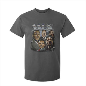Martin Luther King T Shirt For Kid Black History Month Pride MLK Bootleg Rap Tee TS10 Dark Heather Print Your Wear
