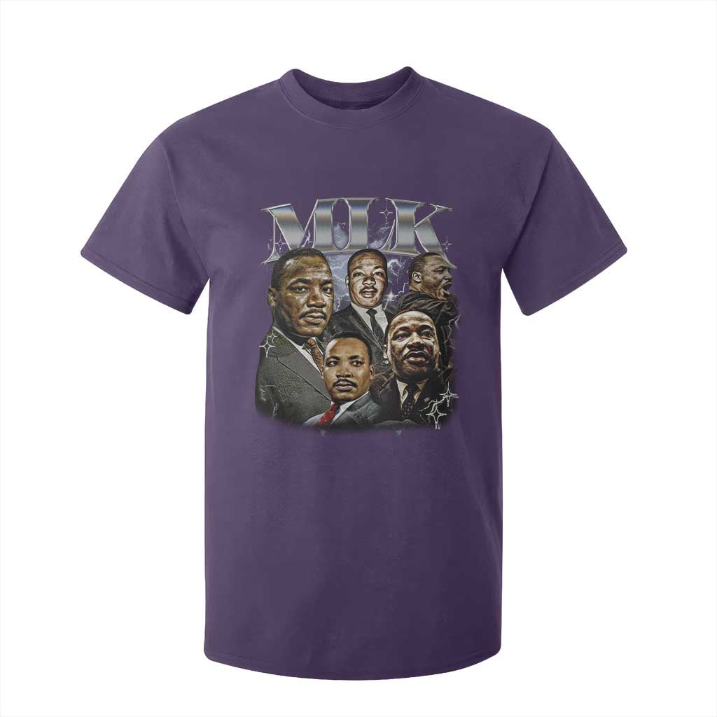 Martin Luther King T Shirt For Kid Black History Month Pride MLK Bootleg Rap Tee TS10 Purple Print Your Wear