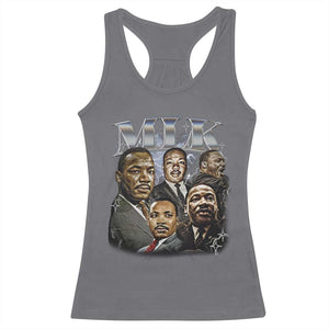 Martin Luther King Racerback Tank Top Black History Month Pride MLK Bootleg Rap Tee TS10 Charcoal Print Your Wear