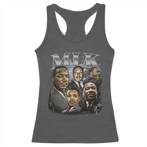 Martin Luther King Racerback Tank Top Black History Month Pride MLK Bootleg Rap Tee TS10 Dark Heather Print Your Wear