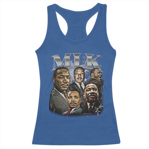 Martin Luther King Racerback Tank Top Black History Month Pride MLK Bootleg Rap Tee TS10 Royal Blue Print Your Wear
