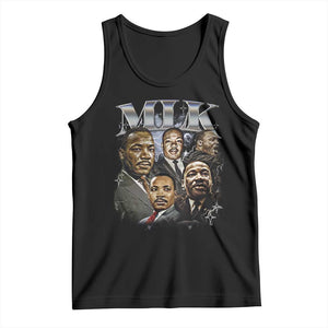 Martin Luther King Tank Top Black History Month Pride MLK Bootleg Rap Tee TS10 Black Print Your Wear