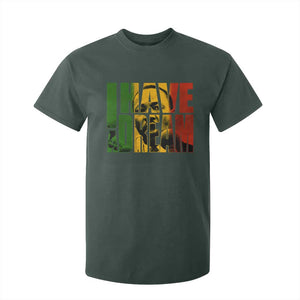 Martin Luther King T Shirt For Kid Black History Month MLK I Have A Dream TS10 Dark Forest Green Print Your Wear