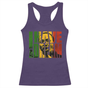 Martin Luther King Racerback Tank Top Black History Month MLK I Have A Dream TS10 Purple Print Your Wear