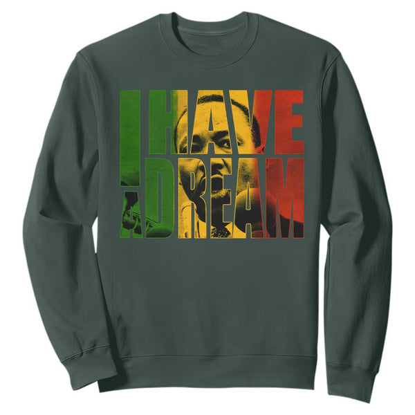 Martin Luther King MLK Sweatshirt Afrofuturism Graphic Art TS02