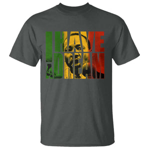 Martin Luther King T Shirt Black History Month MLK I Have A Dream TS10 Dark Heather Print Your Wear