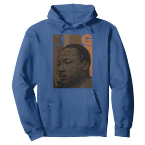 Martin Luther King Hoodie Black History Month MLK Melanin African American TS10 Royal Blue Print Your Wear