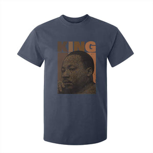 Martin Luther King T Shirt For Kid Black History Month MLK Melanin African American TS10 Navy Print Your Wear