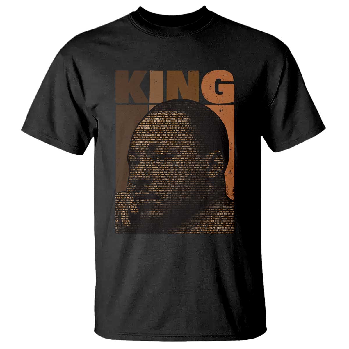 Martin Luther King T Shirt Black History Month MLK Melanin African American TS10 Black Print Your Wear