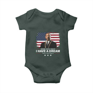 Martin Luther King Baby Onesie I Have A Dream Freedom Justice Equality MLK Day Black History Month TS10 Print Your Wear